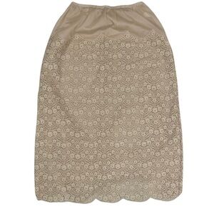VINTAGE Van Raalte Floral Lace Fabulance Half Slip